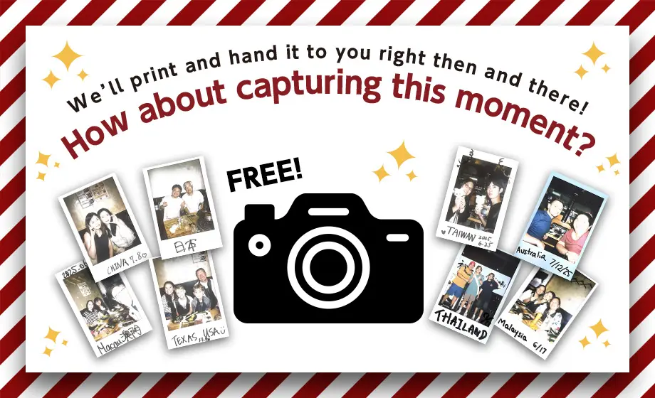 How about capturing this moment?